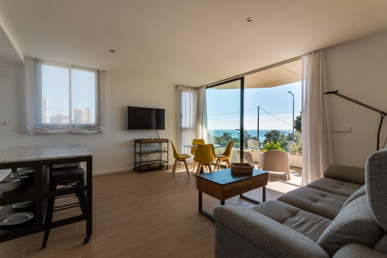 Modern Sea Front Sea Waves Apartamento Alicante Exterior foto