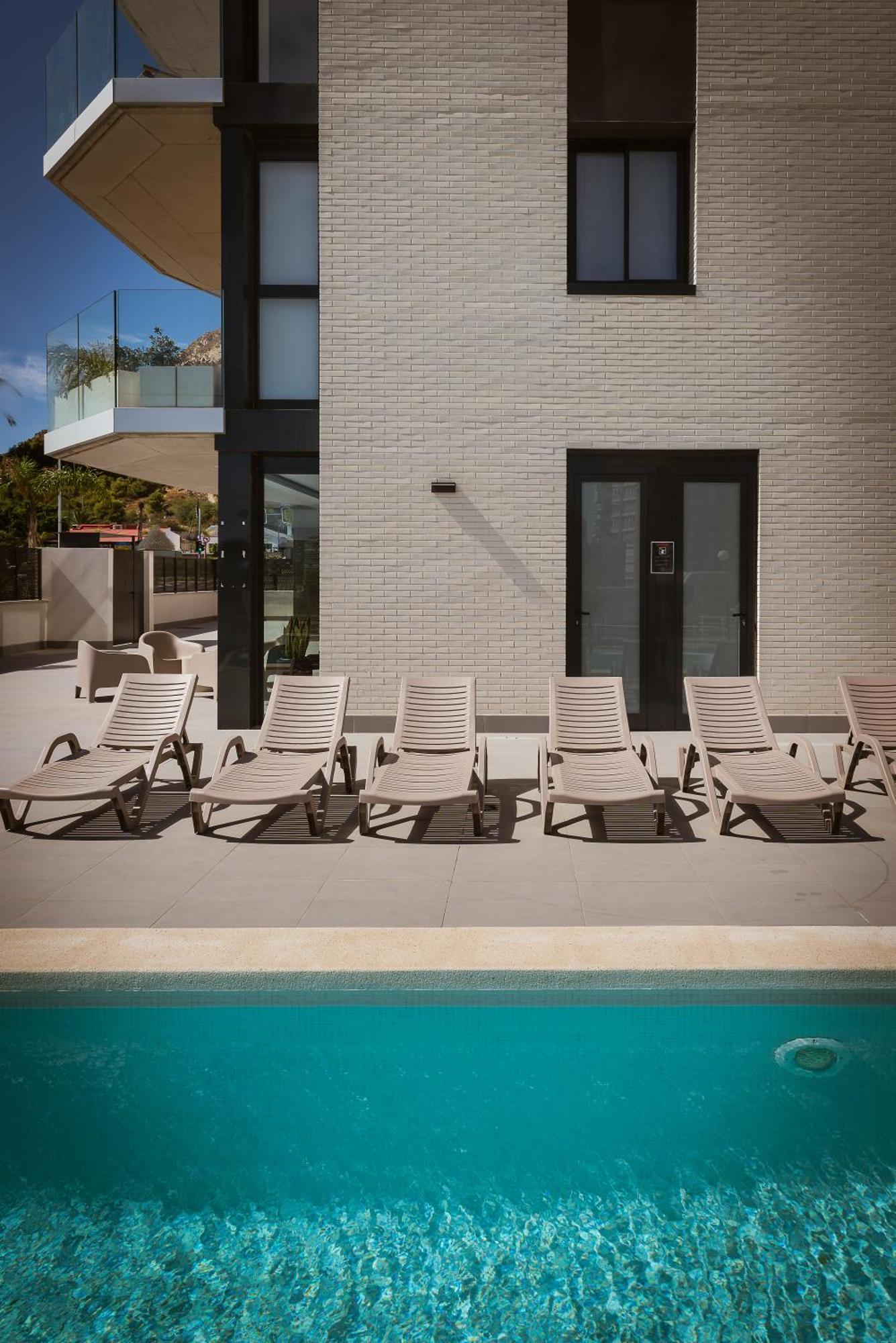 Modern Sea Front Sea Waves Apartamento Alicante Exterior foto